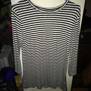 Long striped shirt